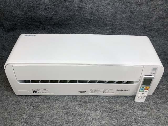 2021年製 ハイセンス ルームエアコン 6～8畳用 HA-S22DE9-W
