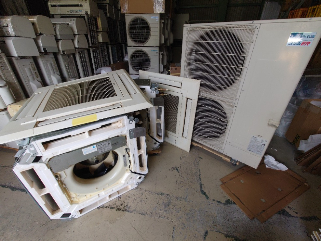 【10馬力ツイン】三菱電機 2022年製　業務用エアコン 天カセ4方向 PL-ERP140EA9 /PUZ-ERMP280KA