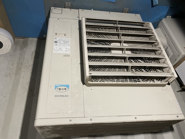【三相 200V】 2022年製 日立 業務用エアコン 16.0kw（6馬力）ペア天カセ4方向 RCI-GP160K3