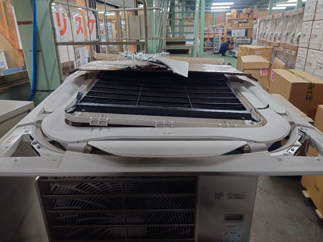 【三相 200V】 2024年製 ダイキン 業務用エアコン 16.0kw（6馬力）ペア天カセ4方向 FHCP160FC
